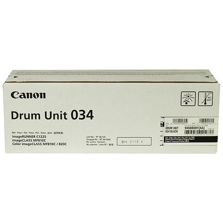 CANON Canon, CRG-034 Black Drum Unit, 34000 Yield 9458B001AA